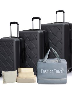 Expandable Hardshell Suitcase, 8-Piece Set