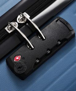 3 Piece Luggage Set with Spinner Wheels and TSA Lock