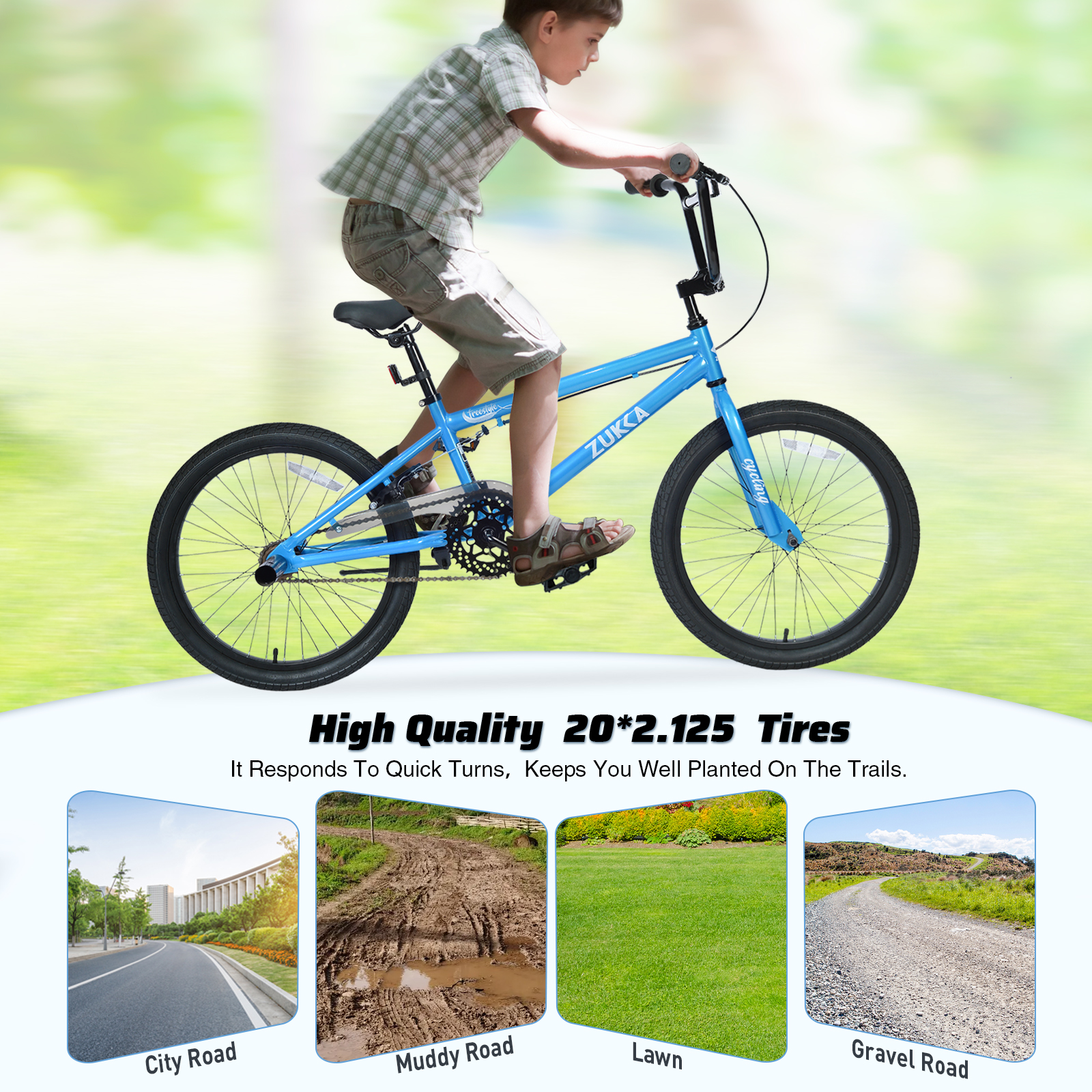 20 Inch Single Speed Kids Bike