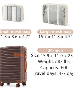 24-Inch Hardshell ABS Luggage