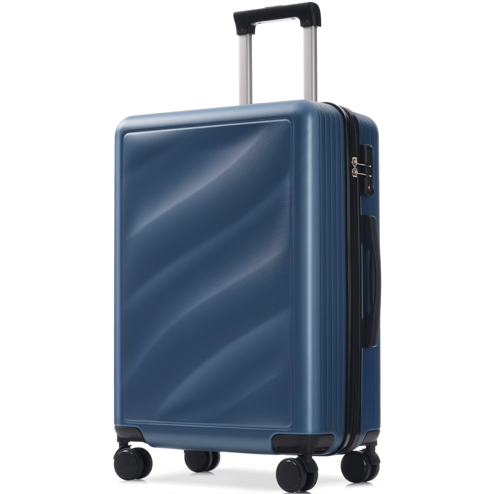 3 Piece Luggage Set with Spinner Wheels and TSA Lock