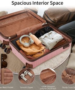 3 Piece Carry on Luggage Sets