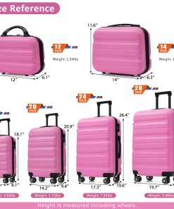 6-Piece ABS Hardshell Luggage Set