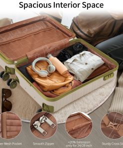 ABS Hard Shell Lightweight 4 Piece Luggage Set