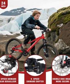 ZUKKA 24 inch Mountain Bike