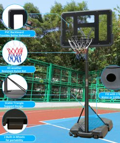 Height Adjustable Basketball Hoop Stand