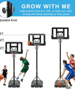 Height Adjustable Basketball Hoop Stand