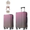 2 Piece Suitcase Set with Spinner Wheels