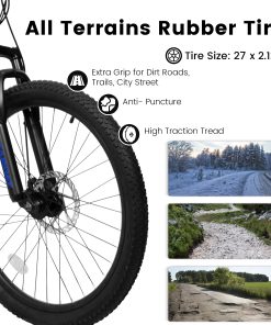 ECARPAT A2760 27.5 Inch Full Suspension Mountain Bike