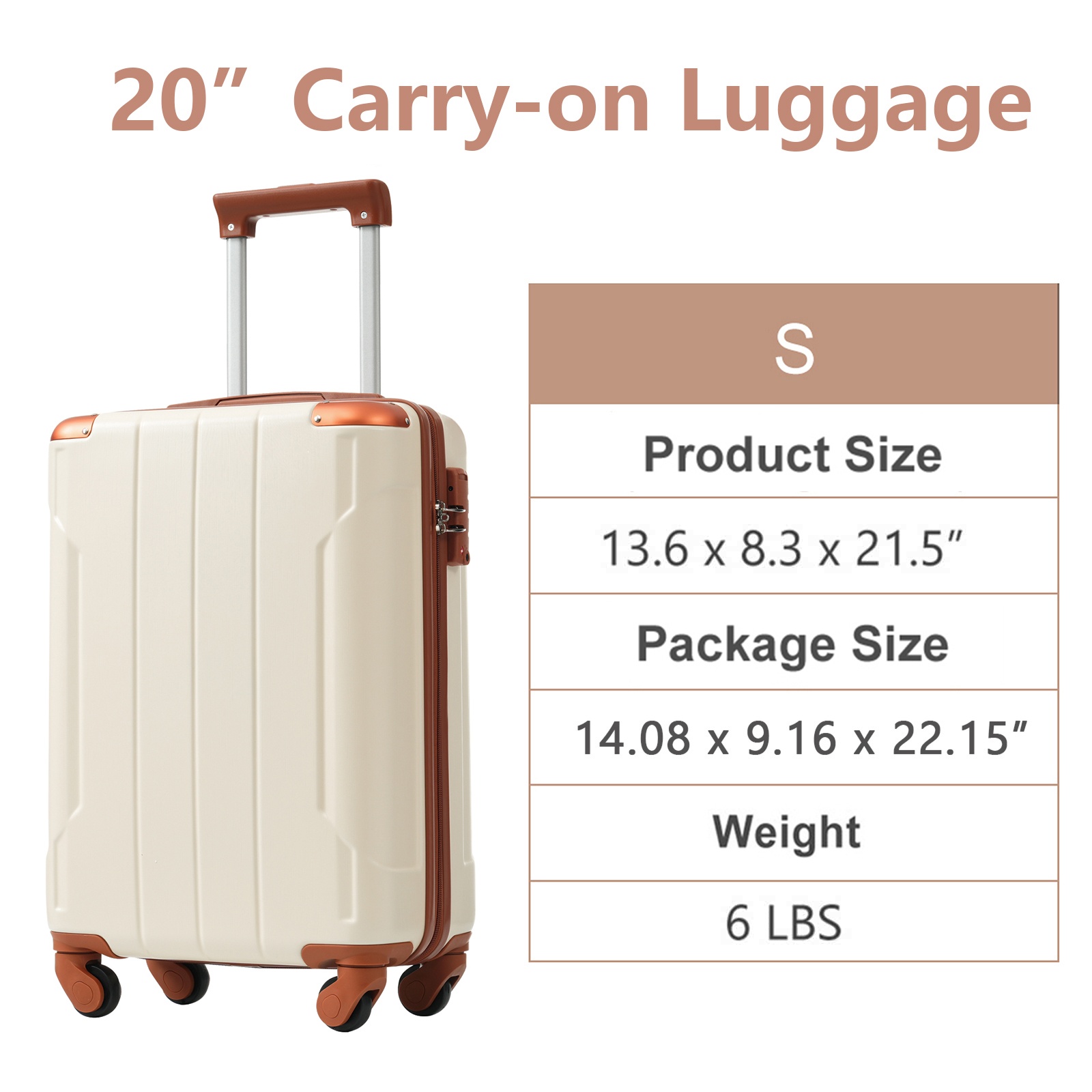 20″ Hardshell Luggage