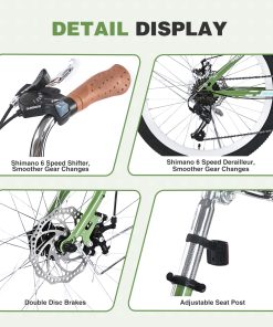 ZUKKA 24 Inch Commuter Bike