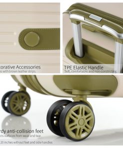 ABS Hard Shell Lightweight 4 Piece Luggage Set