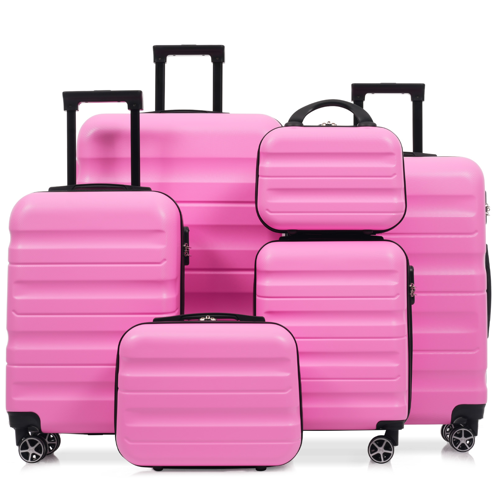 6-Piece ABS Hardshell Luggage Set