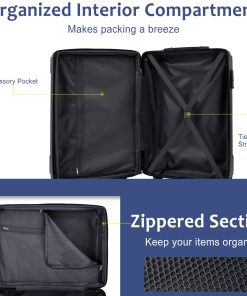 2 Piece Hardshell ABS Luggage Sets