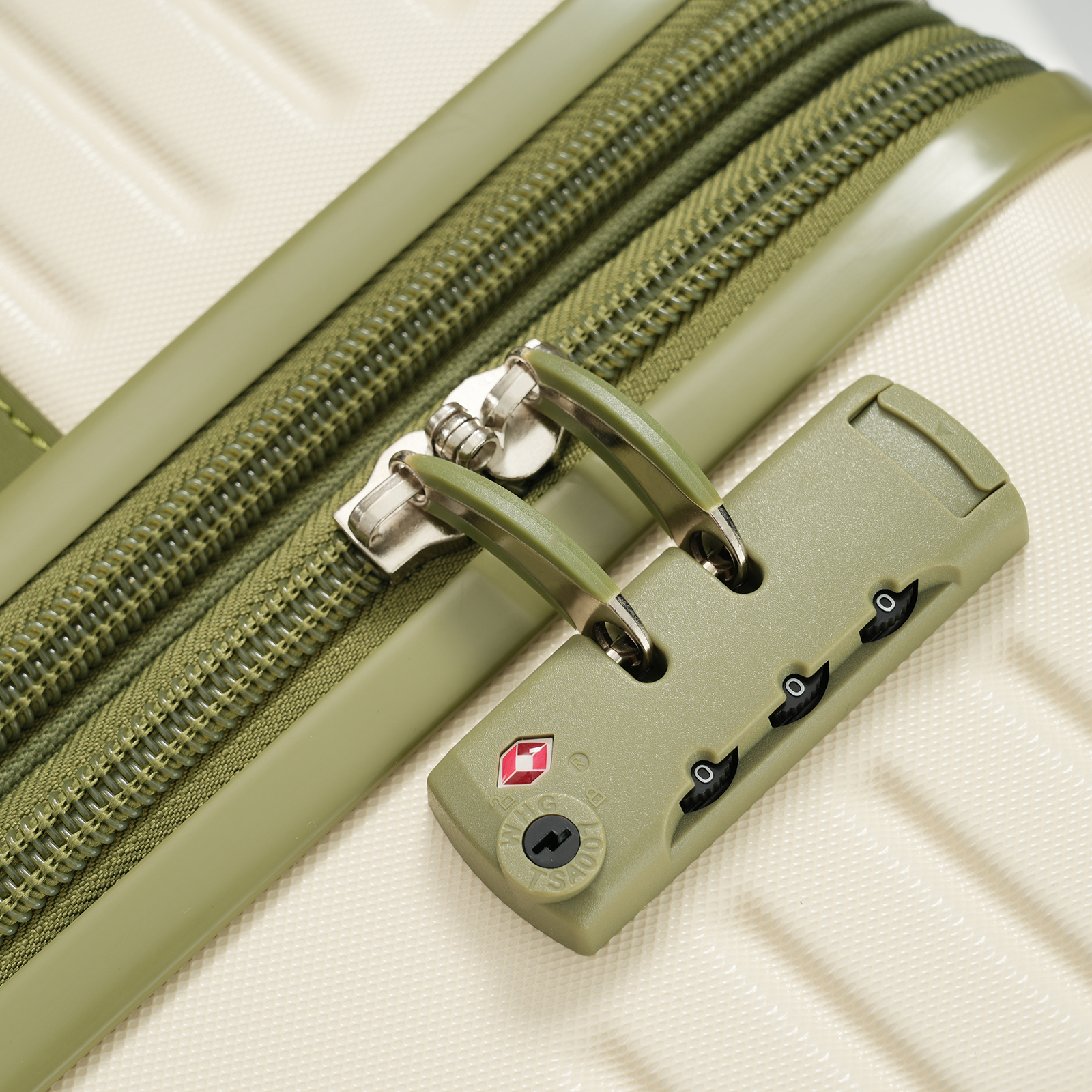 ABS Hard Shell Lightweight 4 Piece Luggage Set