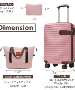3 Piece Carry on Luggage Sets