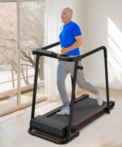 Portable Foldable Treadmill for Seniors with Optional APP Control