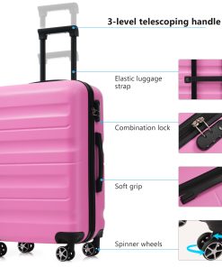 6-Piece ABS Hardshell Luggage Set
