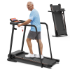Portable Foldable Treadmill for Seniors with Optional APP Control