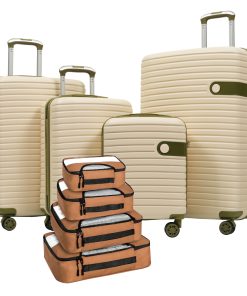 ABS Hard Shell Lightweight 4 Piece Luggage Set