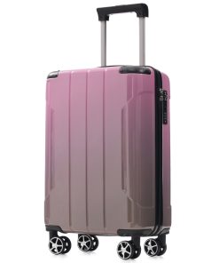 2 Piece Suitcase Set with Spinner Wheels