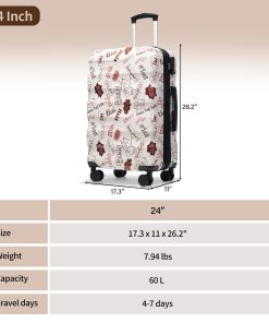 24 Inch Expandable Checked Luggage