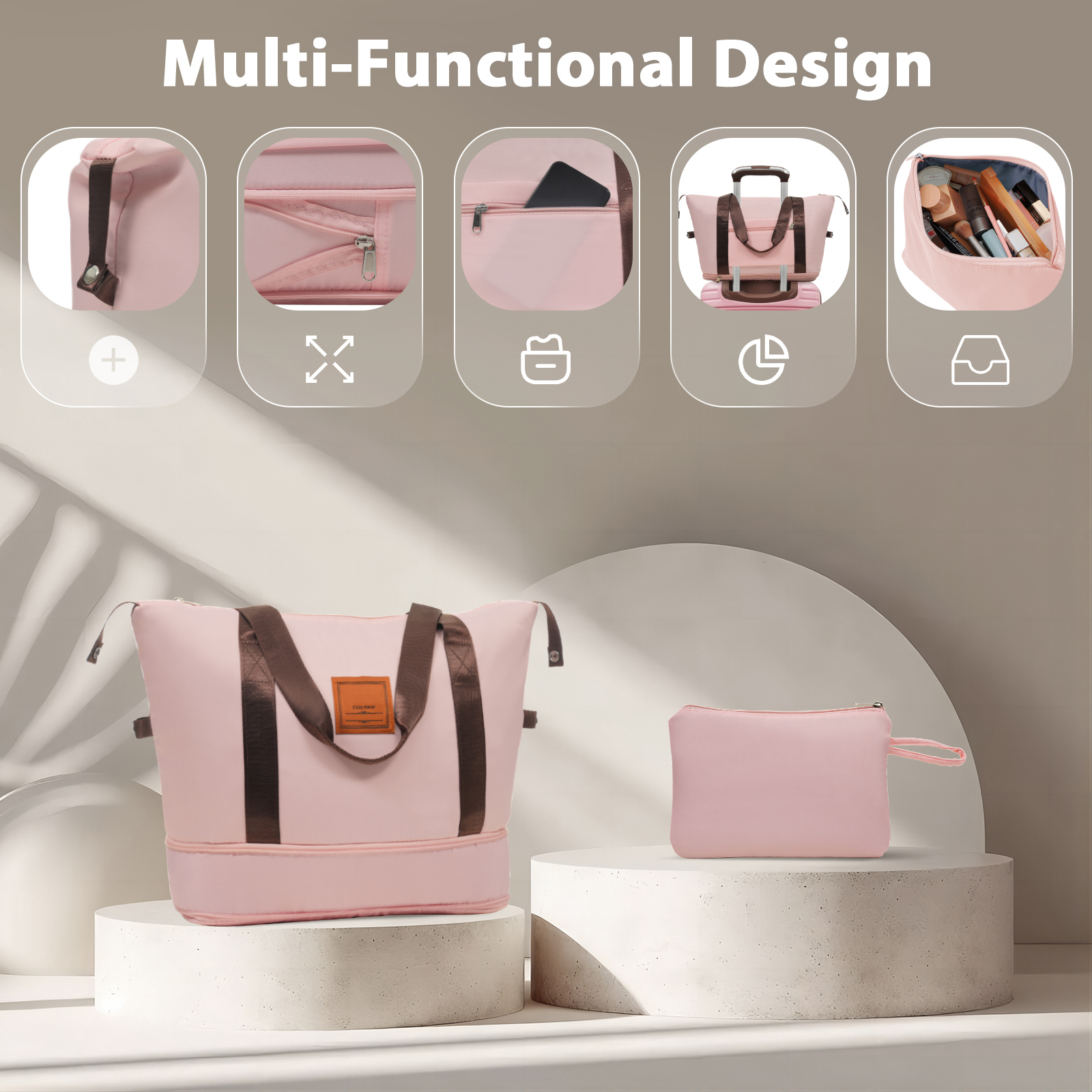 3 Piece Carry on Luggage Sets