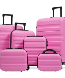 6-Piece ABS Hardshell Luggage Set