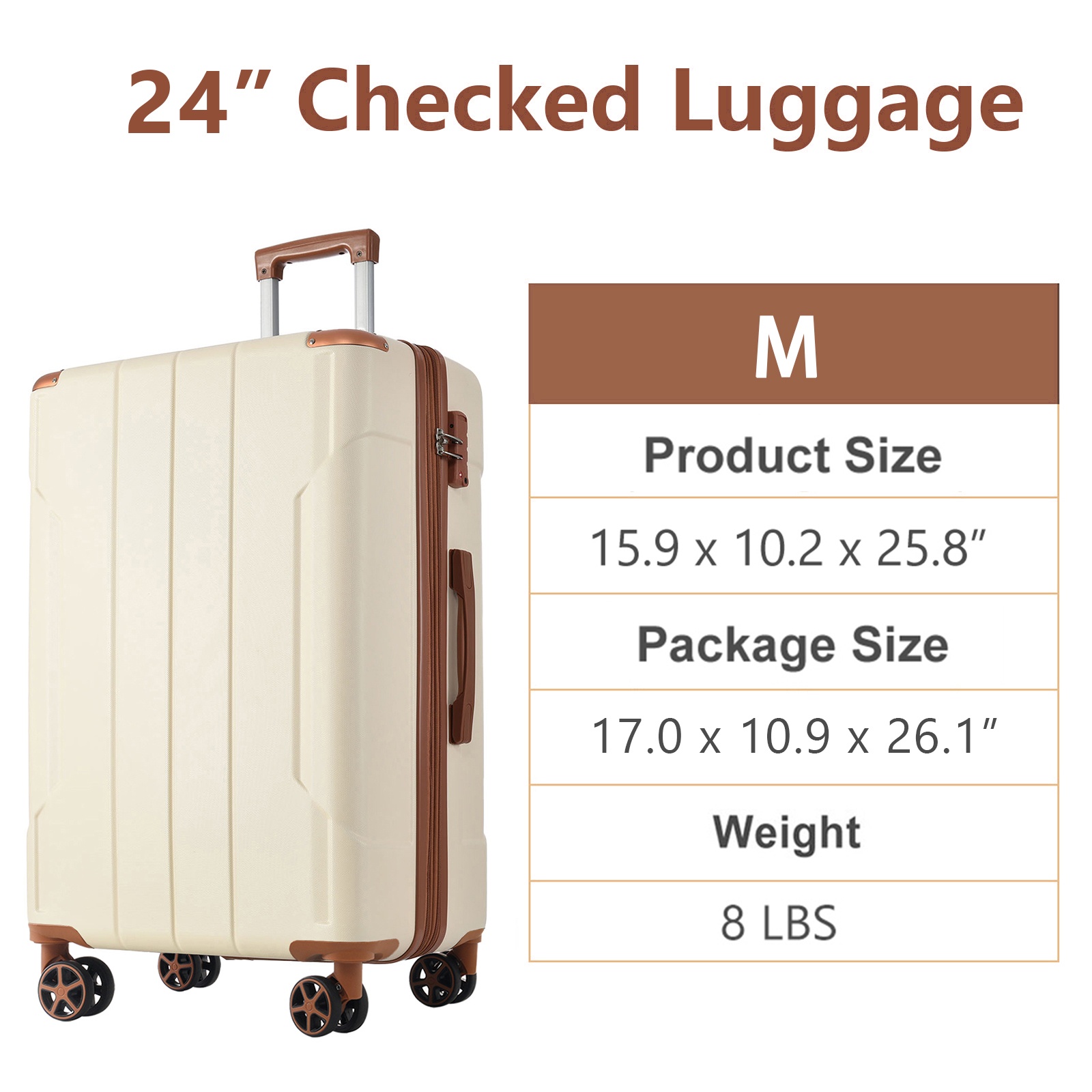 24" Hardshell Luggage