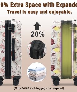 24 Inch Expandable Checked Luggage