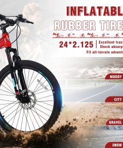 ZUKKA 24 inch Mountain Bike