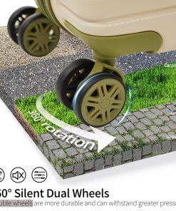 ABS Hard Shell Lightweight 4 Piece Luggage Set