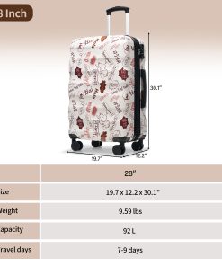 28 Inch Expandable Checked Luggage