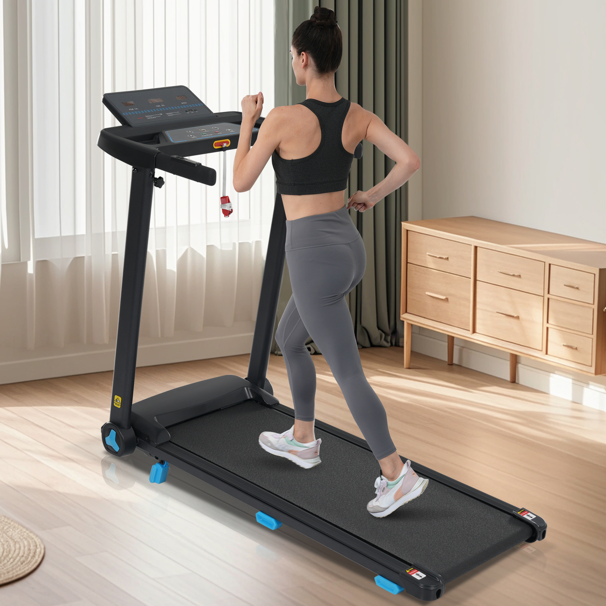 3.0HP Quiet Foldable Treadmills
