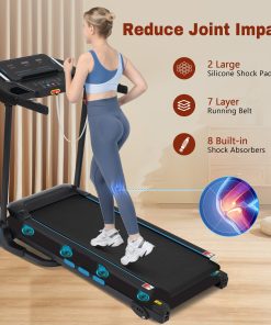 3.5HP Hydraulic System Auto Foldable Treadmill with Incline