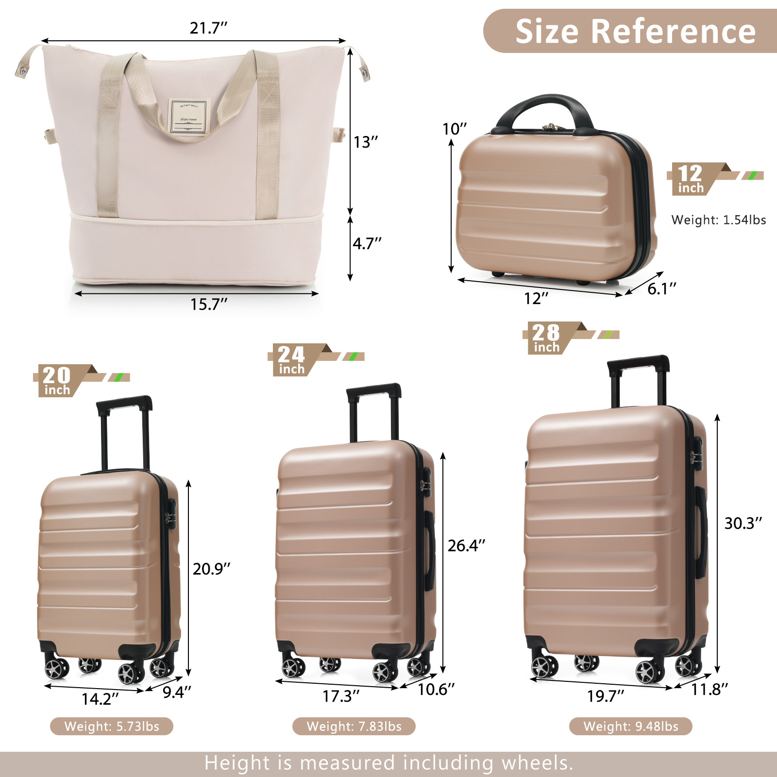 Hardshell ABS Luggage Set
