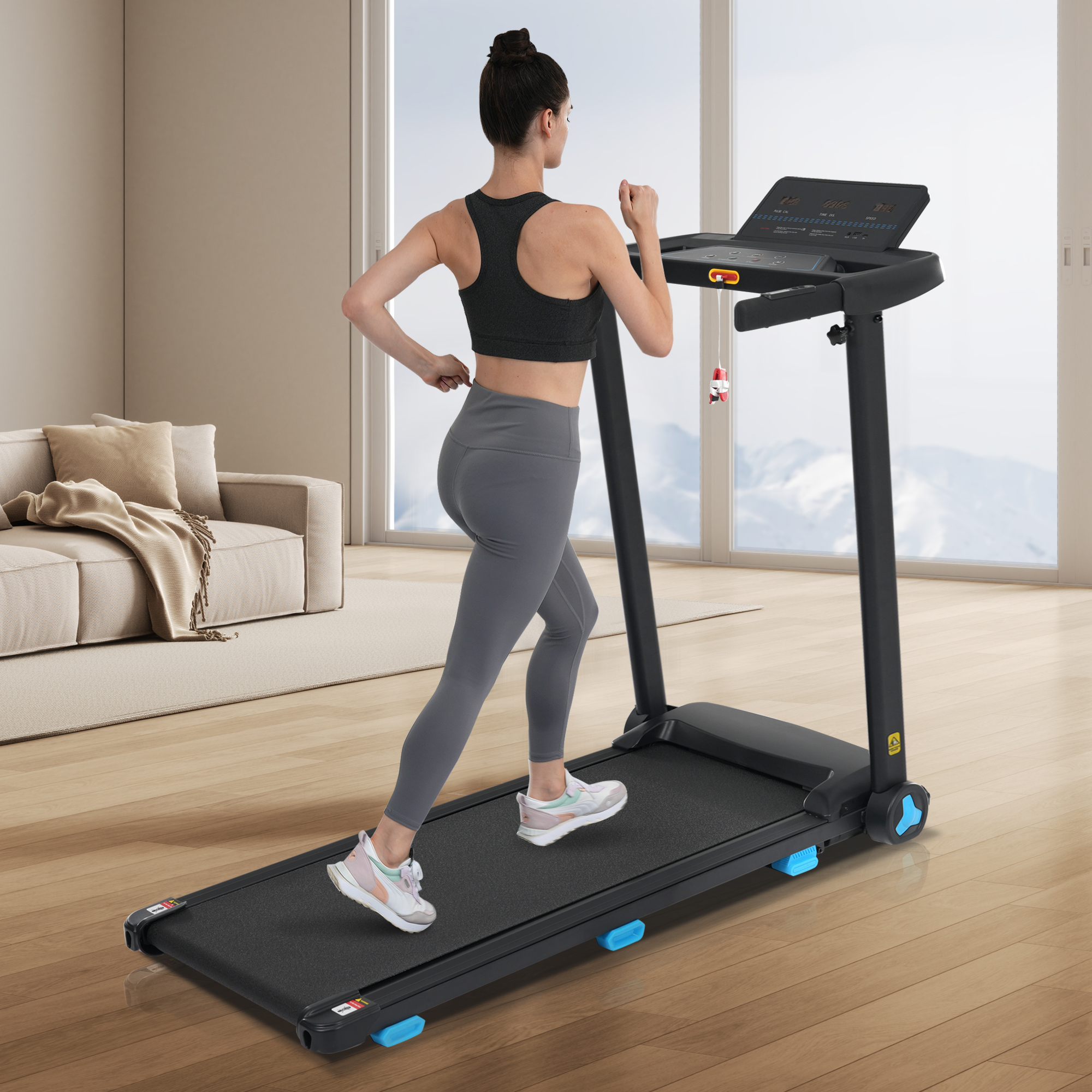 3.0HP Quiet Foldable Treadmills