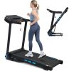3.5HP Hydraulic System Auto Foldable Treadmill with Incline
