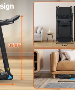 3.0HP Quiet Foldable Treadmills