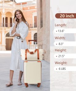 20 Inch 3 Piece Carry On Luggage Set