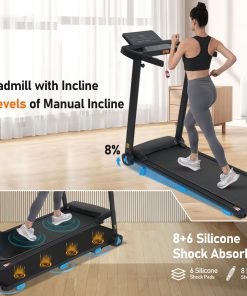 3.0HP Quiet Foldable Treadmills