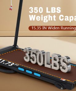 3.5HP Hydraulic System Auto Foldable Treadmill with Incline