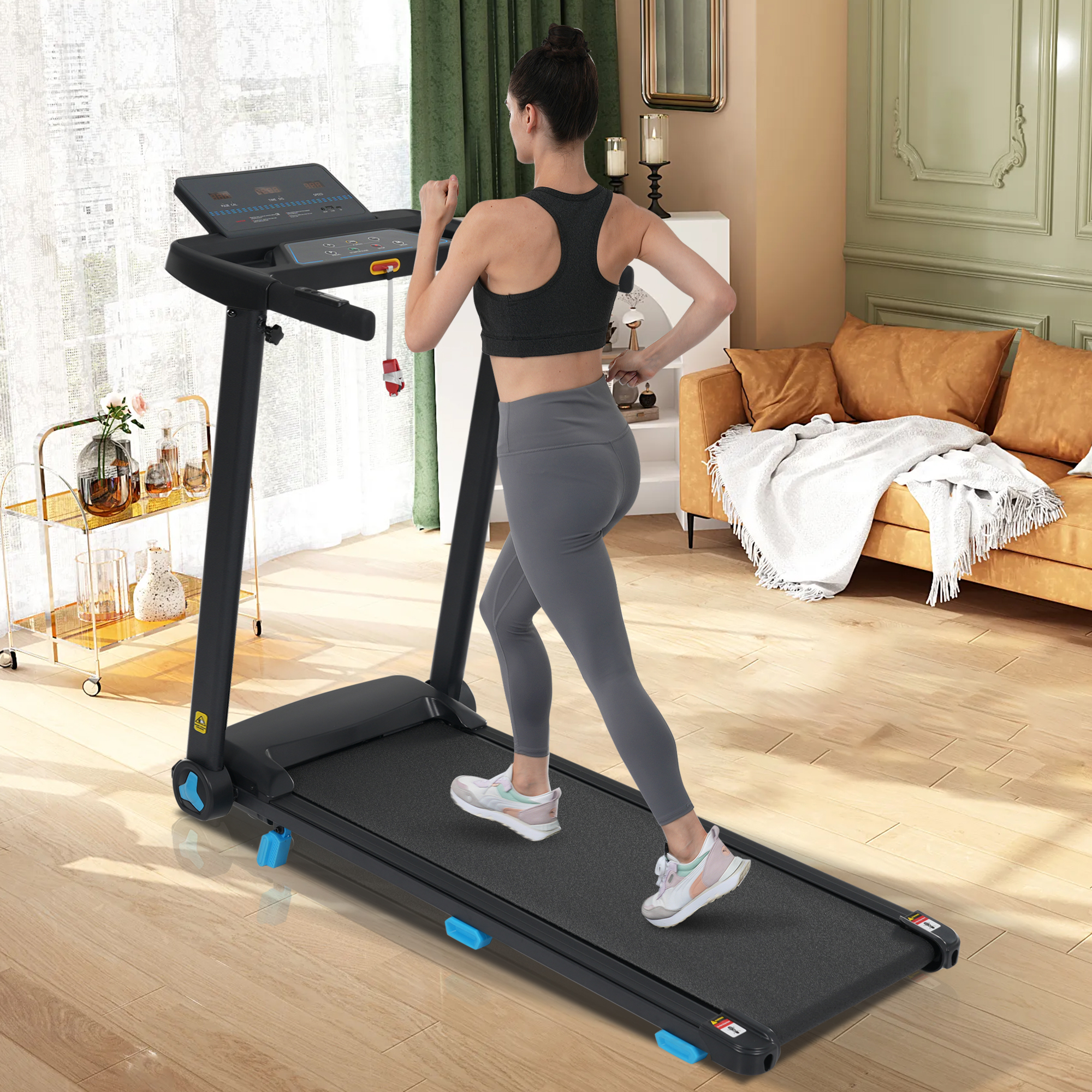 3.0HP Quiet Foldable Treadmills