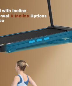 3.5HP Hydraulic System Auto Foldable Treadmill with Incline