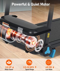 3.0HP Quiet Foldable Treadmills