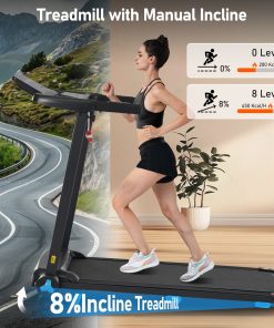 3.0HP Quiet Foldable Treadmills