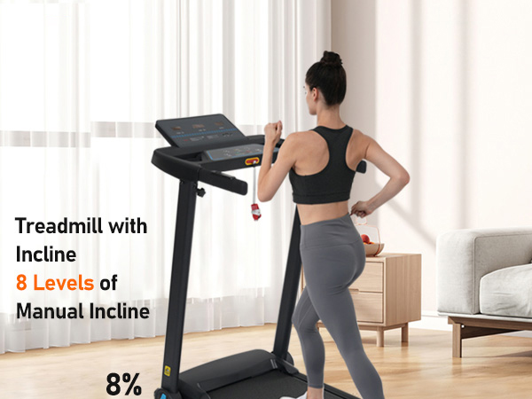 3.0HP Quiet Foldable Treadmills