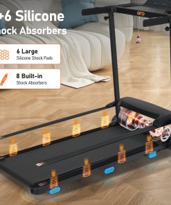 3.0HP Quiet Foldable Treadmills