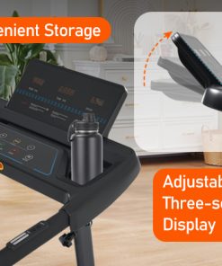 3.0HP Quiet Foldable Treadmills