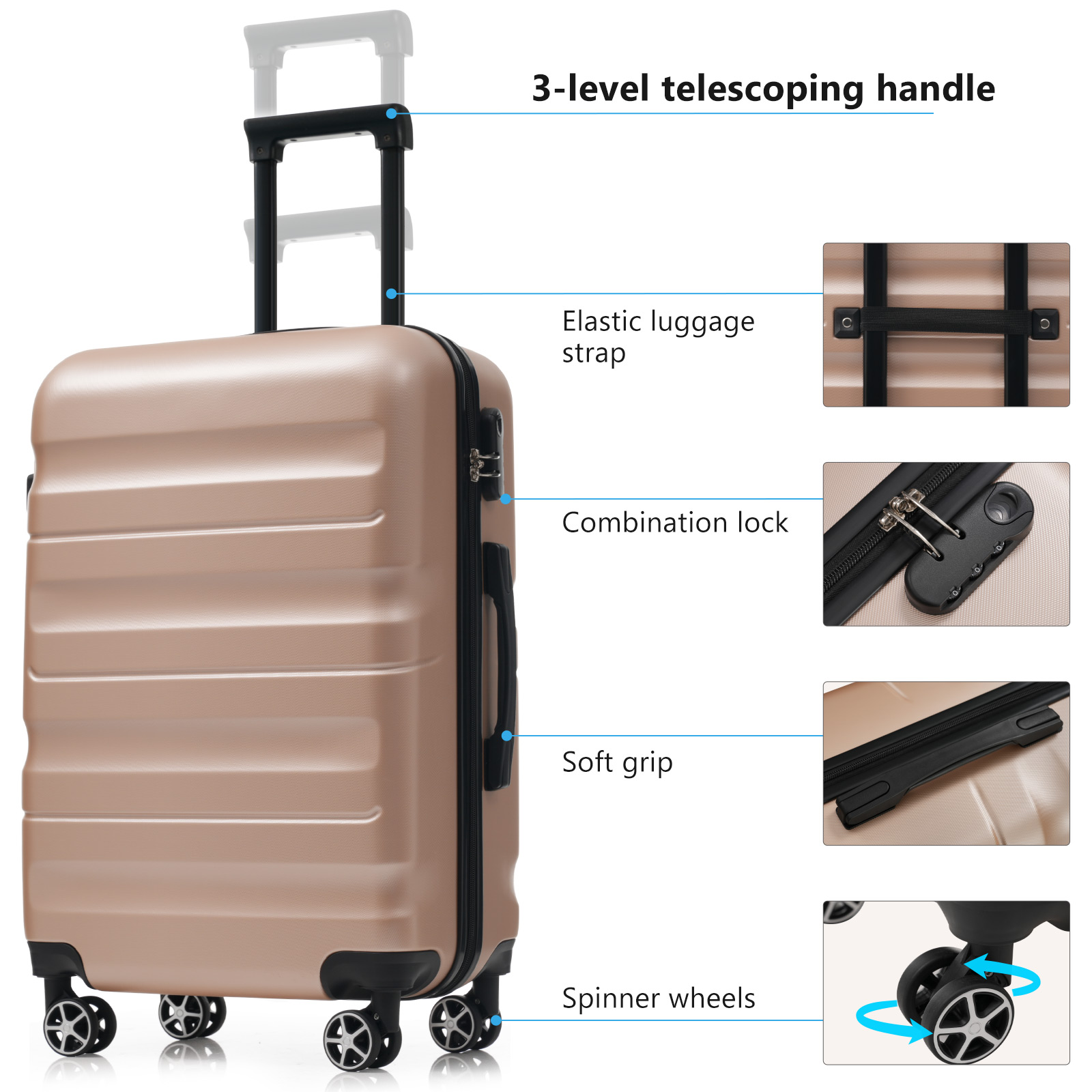 Hardshell ABS Luggage Set